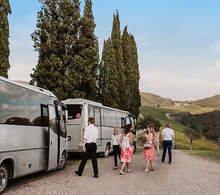 Noleggio con conducente Bus Autobus Pulman Pulmino Toscana
